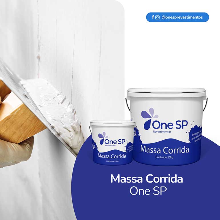 Massa Corrida Acrílica One Sp