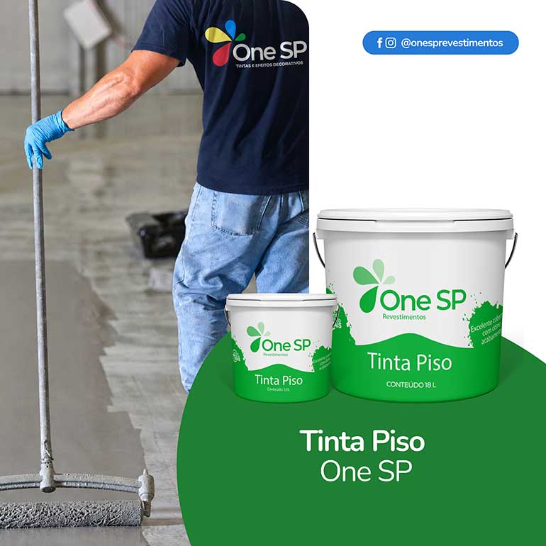 Tinta Piso One Sp